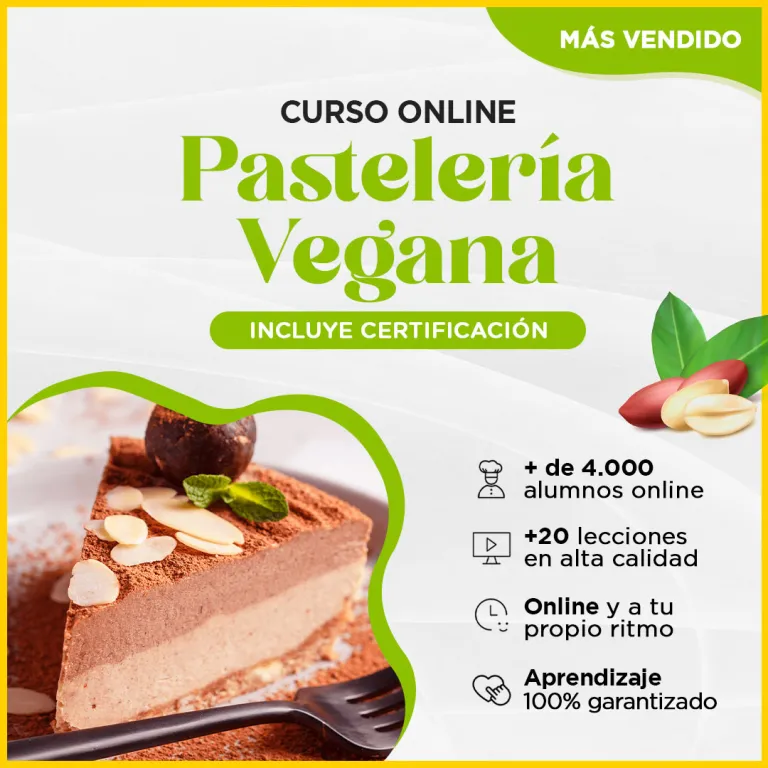 Curso Pasteleria Vegana